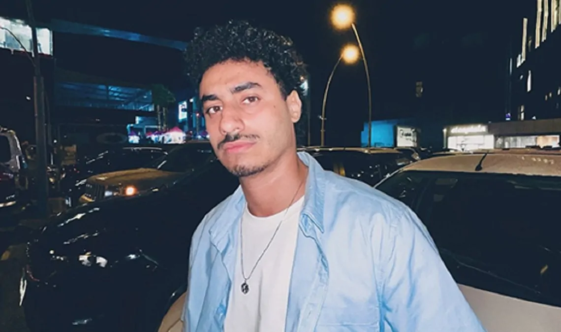 الطالب إبرام بالمعهد العالي للفنون