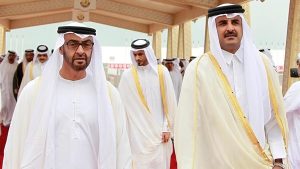 أمير دولة قطر وولي عهد الامارات