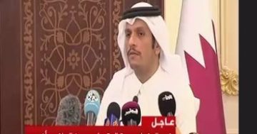 وزير خارجية قطر  يعلن تغيير جديد في موقفها من الدول المقاطعة لها