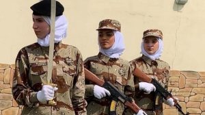 التقديم في وظائف القوات المسلحة نساء