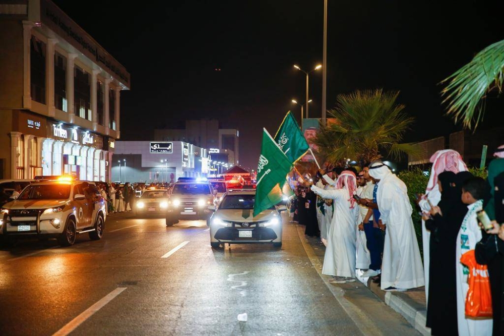 المرور يدعو للالتزام بالأنظمة المرورية خلال احتفالات اليوم الوطني