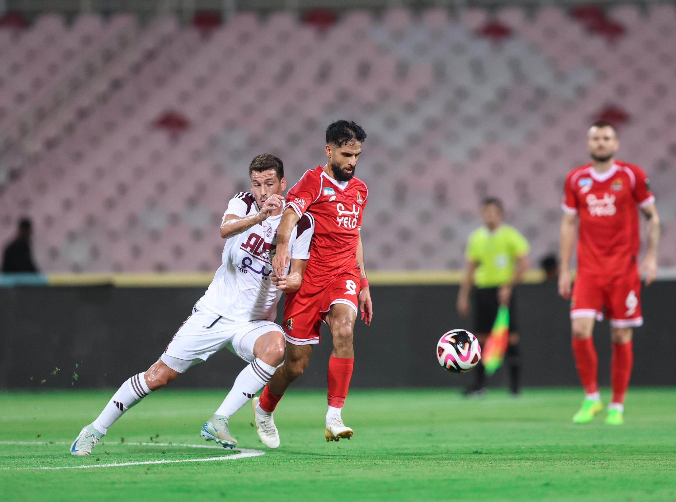 بركلات الترجيح.. الوحدة يفوز على الفيصلي ويتأهل للدور الـ 16 من كأس الملك