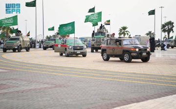 «عز الوطن» ومسيرات عسكرية تزين احتفالات «الداخلية»