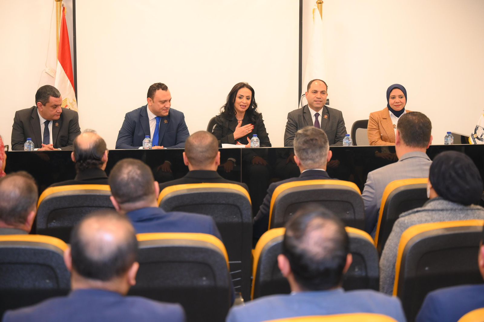 الدكتورة مايا مرسى وزيرة التضامن الاجتماعي تستعرض برامج الحماية الاجتماعية الدكتورة مايا مرسى وزيرة التضامن الاجتماعي تستعرض برامج الحماية الاجتماعية