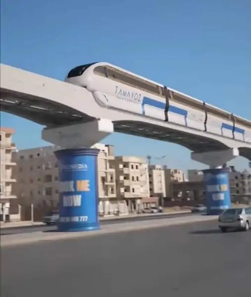 وزارة النقل تكشف عن مسار المونوريل من العاصمة الإدارة ليصل لمدينة نصر وموعد التشغيل 3 محطات المونوريل ب6 أكتوبر