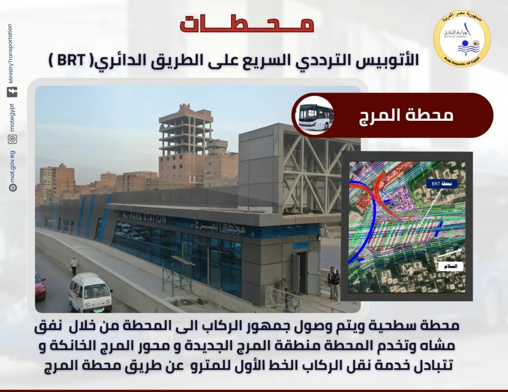 المرحلة الأولى من خدمة الأتوبيس الترددي اعرف المحطات والأسعار ومواعيد التشغيل 2 خدمة الأتوبيس الترددي