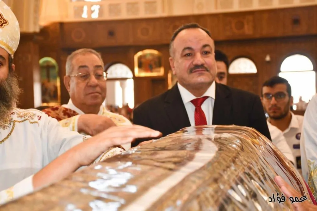 بالصور احتفالات بدير العزب بعيد الأنبا أبرآم وسط مشاركة شعبية وكنسية واسعة 3 احتفالات بعيد الأنبا أبرآم