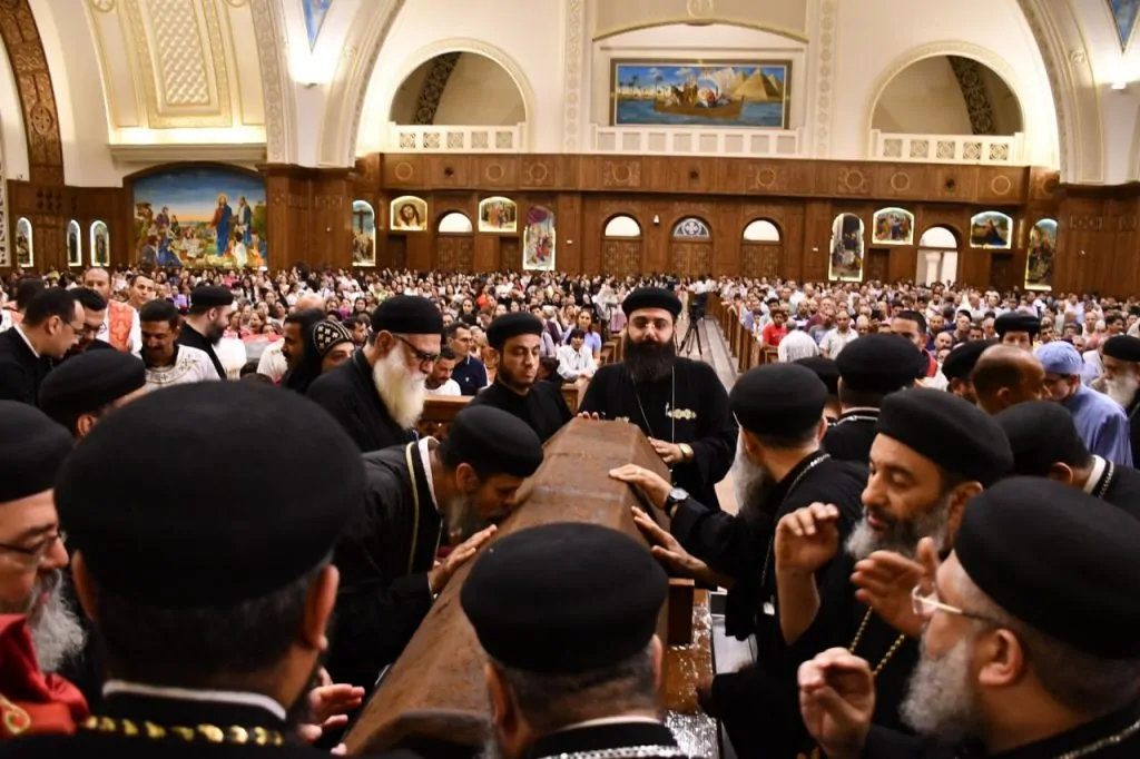 أهم فعاليات الكنيسة القبطية الأرثوذكسية خلال الأسبوع الأول من صوم الرسل 5 احتفالات بعيد الأنبا أبرآم