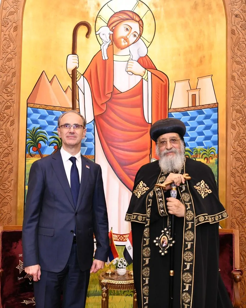 بالصور تفاصيل لقاء البابا تواضروس الثاني برئيس وزراء صربيا 3 لقاء البابا تواضروس الثاني برئيس وزراء صربيا