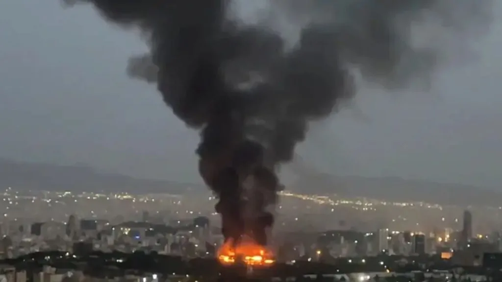 انفجارات في طهران