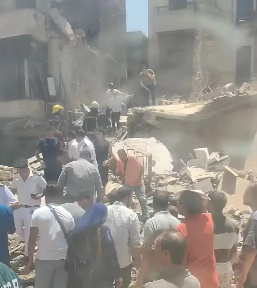 أسباب سقوط عدد من العقارات الفترة الأخيرة بعد انهيار منزل بمنطقة السيدة زينب 2 حادث انهيار عقار شبرا