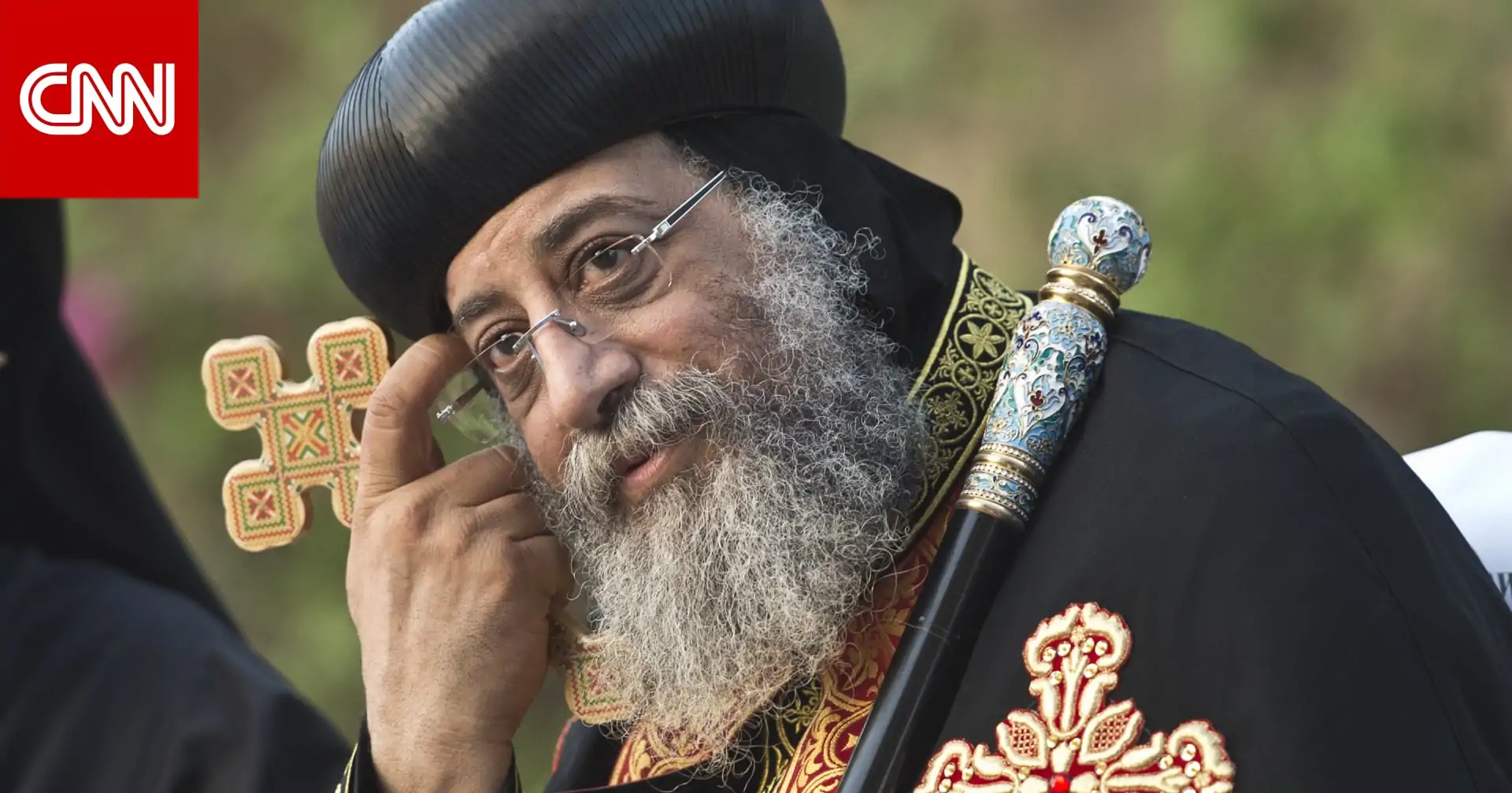 البابا تواضروس خلال لقاءه مع رئيس وزراء صربيا الأراضي المسيحية المقدسة توجد في فلسطين ومصر 2 البابا تواضروس الثاني