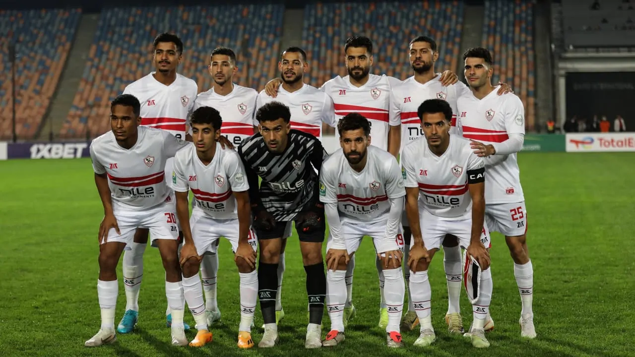 قائمة الزمالك الأولى