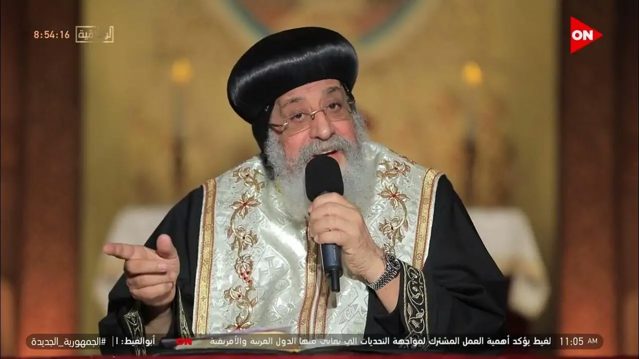 التفاصيل الكاملة لمشاركة البابا تواضروس في إجتماع 3 يوليو مع القوى السياسية 3 مشهد لا يُنسى للبابا تواضروس