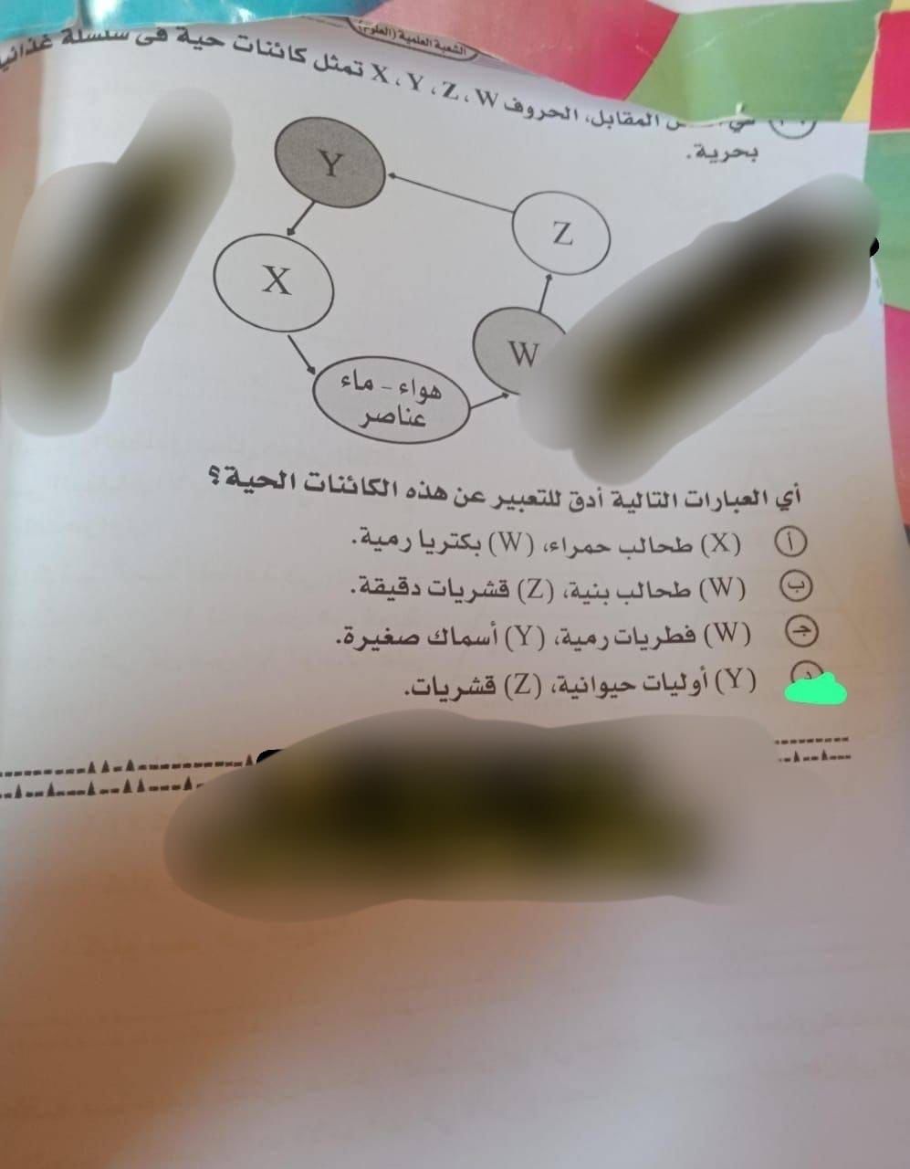 حل امتحان الجيولوجيا تالتة ثانوي 2025 نظام قديم