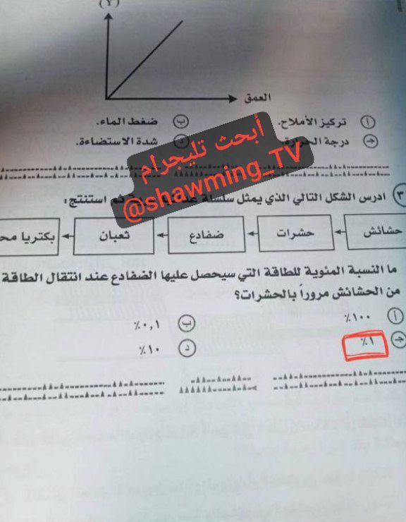حل امتحان الجيولوجيا تالتة ثانوي 2025 نظام قديم