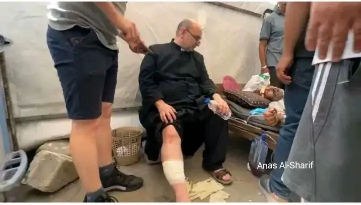 ننشر أسماء الشهداء والمصابين بقصف كنيسة العائلة المقدسة بغزة 3 مصابى قصف كنيسة العائلة المقدسة