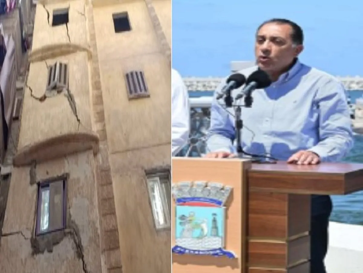 إجراء عاجل لرئيس مجلس الوزراء للتعامل مع العقارات المهددة بالانهيار بالإسكندرية 4 رئيس الحكومة عن العقارات المهددة بالانهيار بالإسكندرية