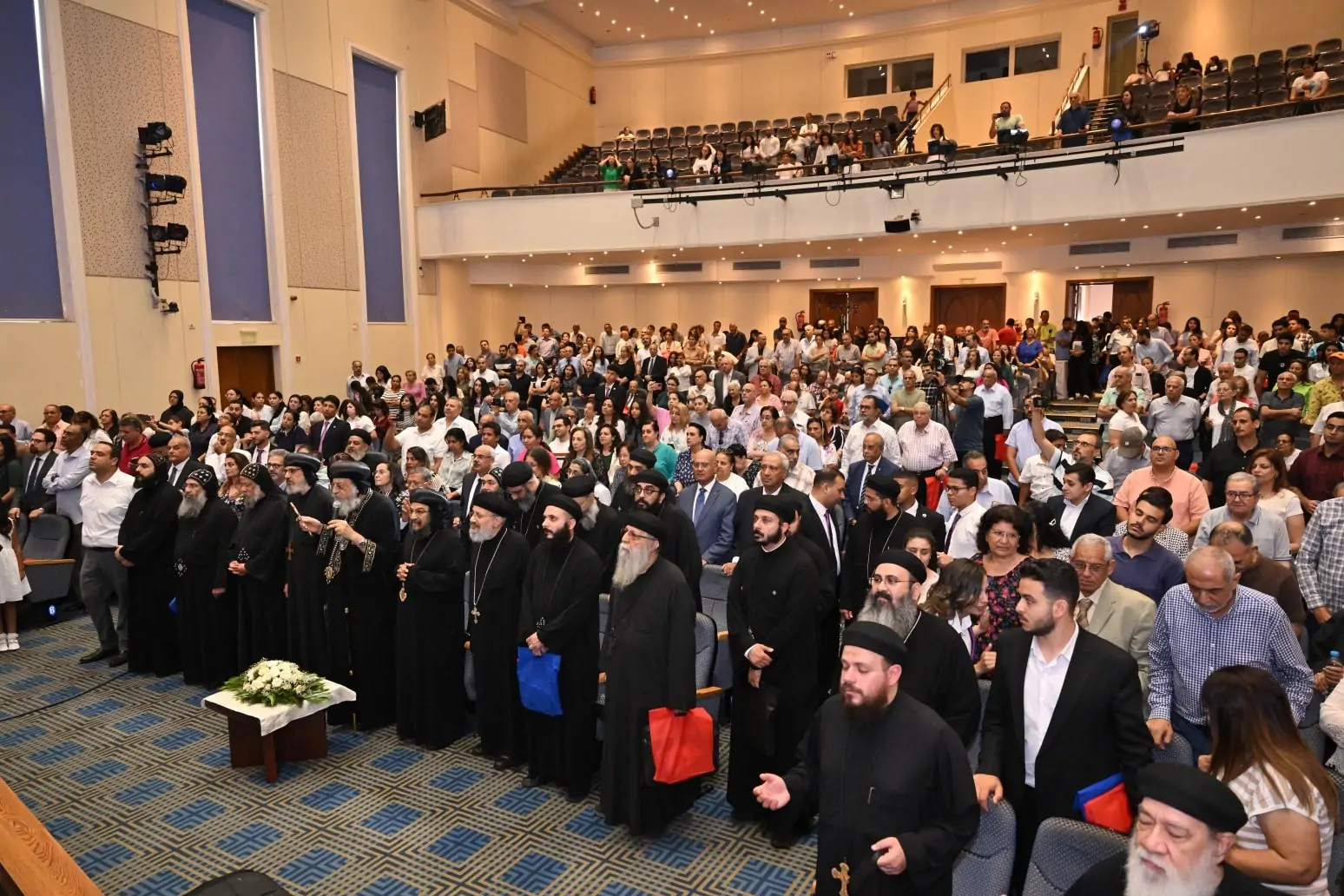 بالصور البابا تواضروس الثاني يشهد احتفالية اليوبيل الفضي لنياحة نيافة الأنبا مكاري أسقف سيناء 5 احتفالية اليوبيل الفضي