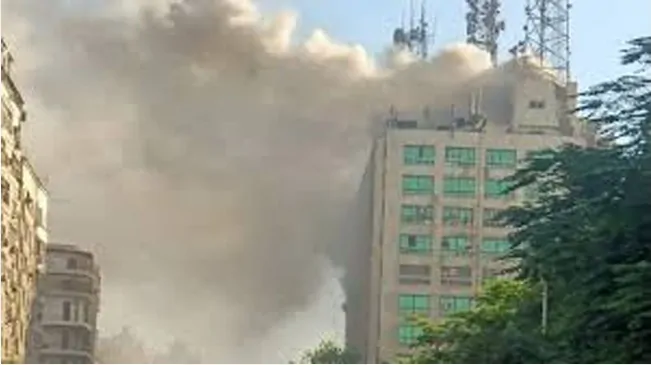 حريق السنترال برمسيس