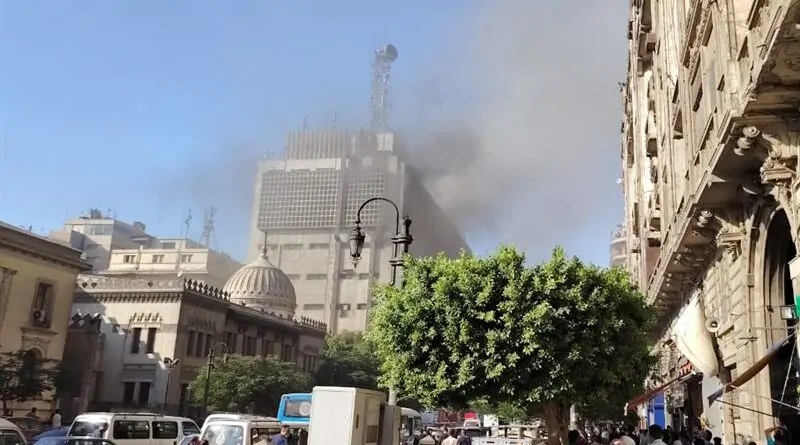 بشأن حريق سنترال رمسيس النيابة العامة تصدر 3 قرارات عاجلة 2 حريق سنترال رمسيس