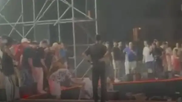 أول رد فعل من محمد رمضان بعد سقوط وفيات ومصابين في الحفل الخاص به بسبب الألعاب النارية 4 حفل محمد رمضان
