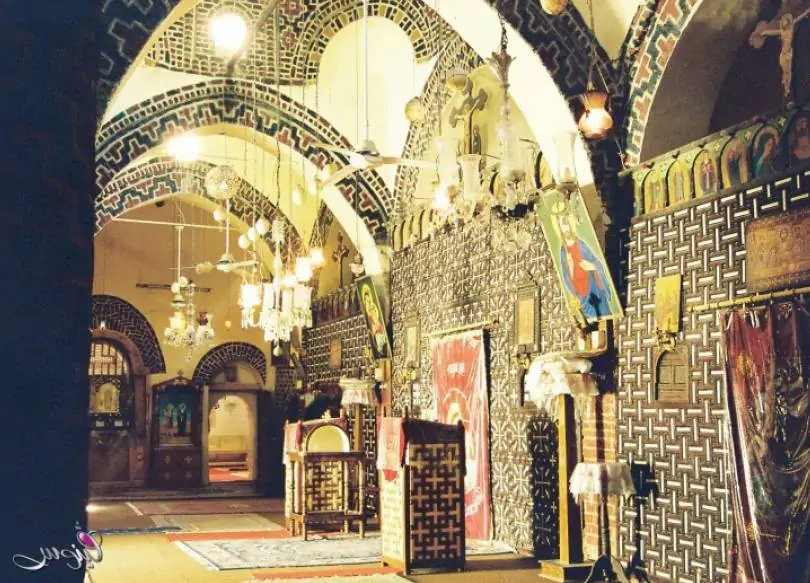 دير العذراء مريم بجبل أخميم