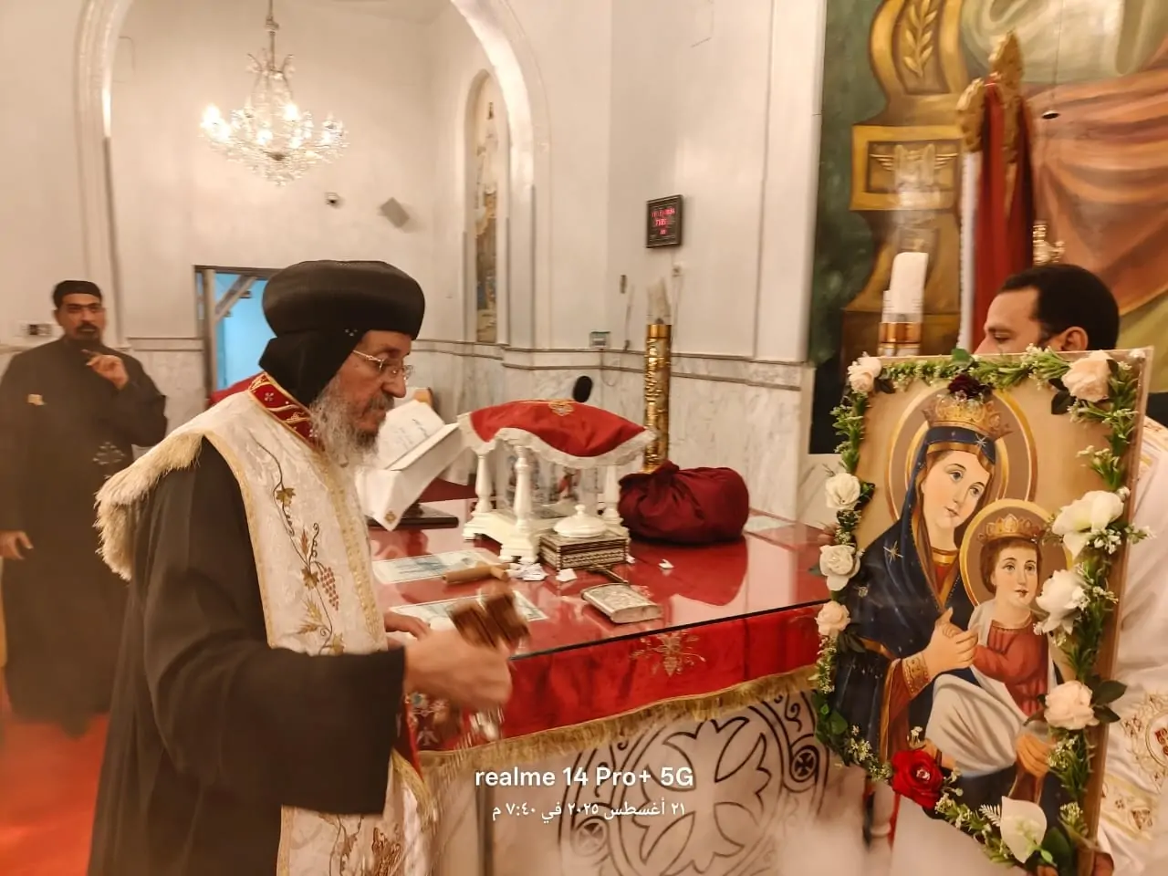 بالصور احتفال الكنائس بعيد إعلان إصعاد جسد العذراء مريم 3 احتفال الكنائس بعيد إعلان إصعاد جسد السيدة العذراء
