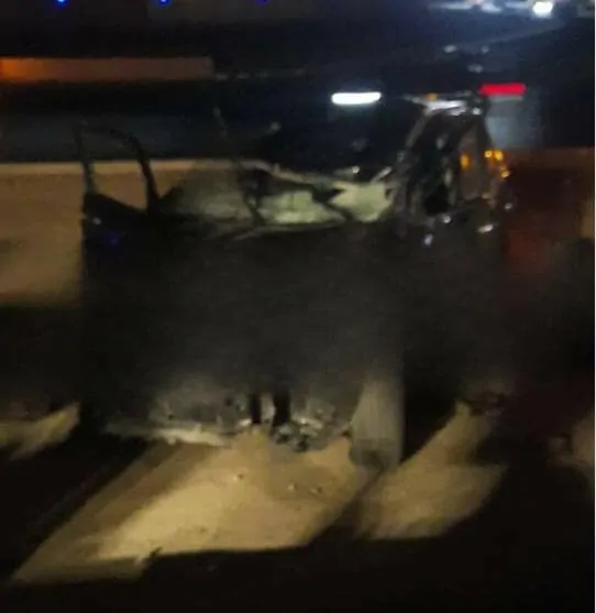 بالصور حادث وزير الكهرباء على صحراوي إسكندرية العربيات اتعجنت واول بيان من الوزارة 3 حادث وزير الكهرباء