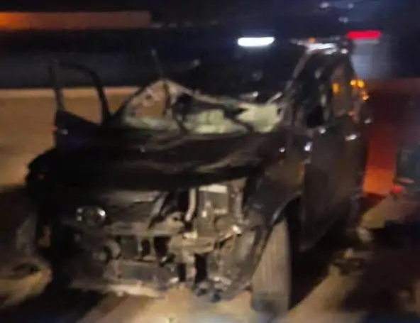 بالصور حادث وزير الكهرباء على صحراوي إسكندرية العربيات اتعجنت واول بيان من الوزارة 4 حادث وزير الكهرباء