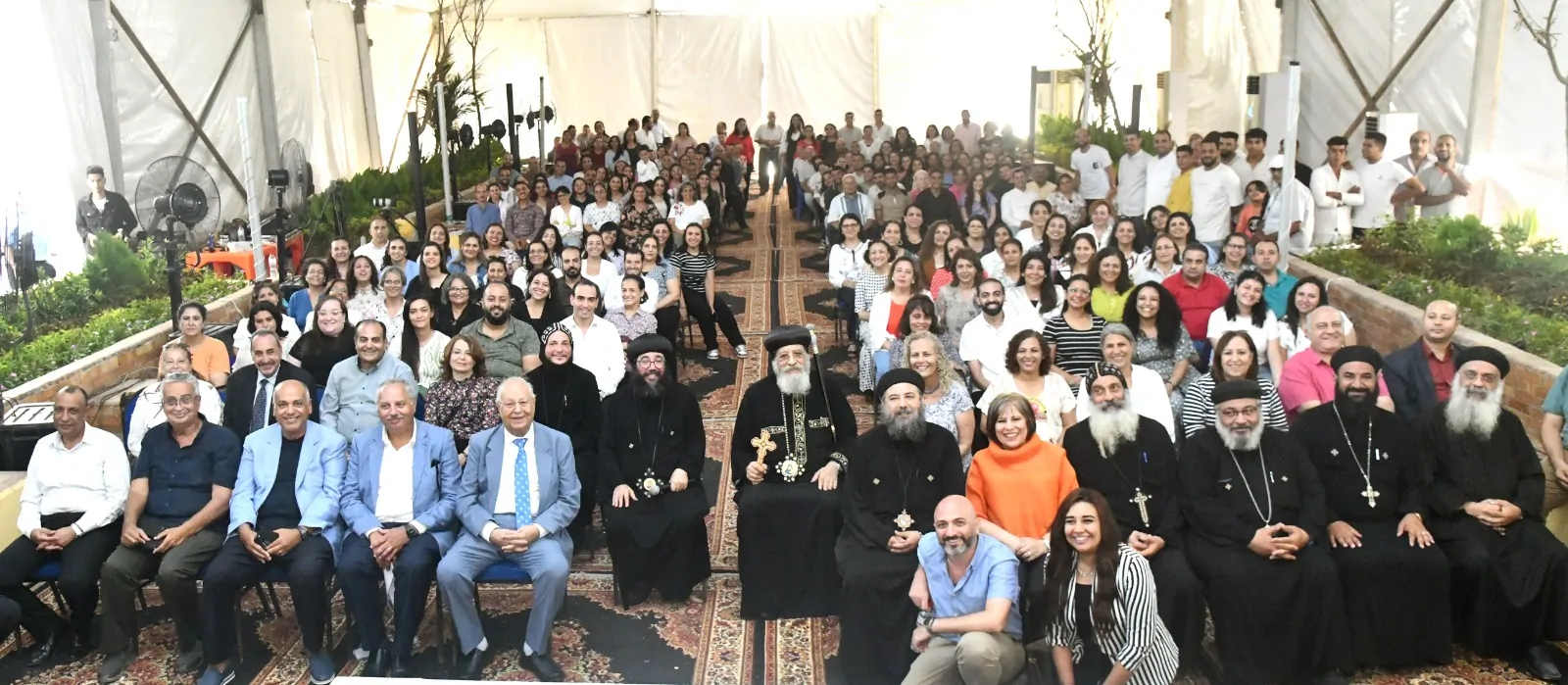 بالصور تفاصيل زيارة البابا تواضروس الثاني التدريب السنوي التنشيطي لخدام وخادمات أسقفية الخدمات العامة 3 زيارة البابا تواضروس الثاني