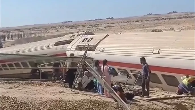 السكك الحديدية تعلن تعديلات مؤقتة على رحلات القطارات بعد حادث الضبعة 4 حادث الضبعة