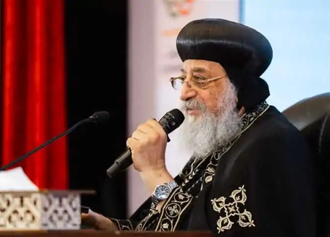 البابا تواضروس يستقبل الأنبا توماس ويؤكد أطفال الكنيسة هم أغلى ما نملك 2 البابا تواضروس