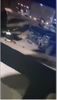 بالصور حادث وزير الكهرباء على صحراوي إسكندرية العربيات اتعجنت واول بيان من الوزارة 5 حادث وزير الكهرباء