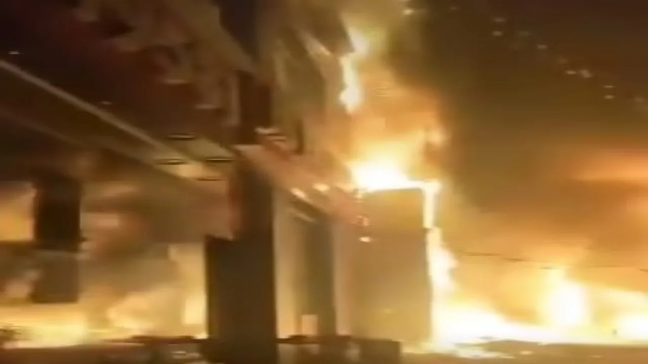 رواية والدة المتهمة بحريق مستشفى حلوان