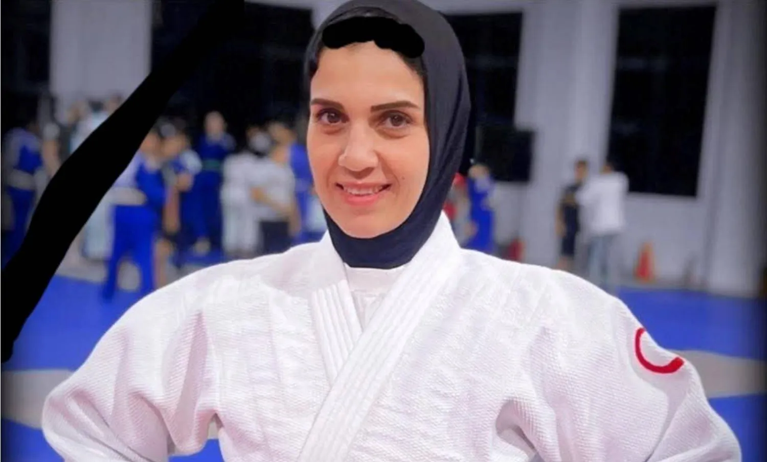 دينا علاء لاعبه الجودو