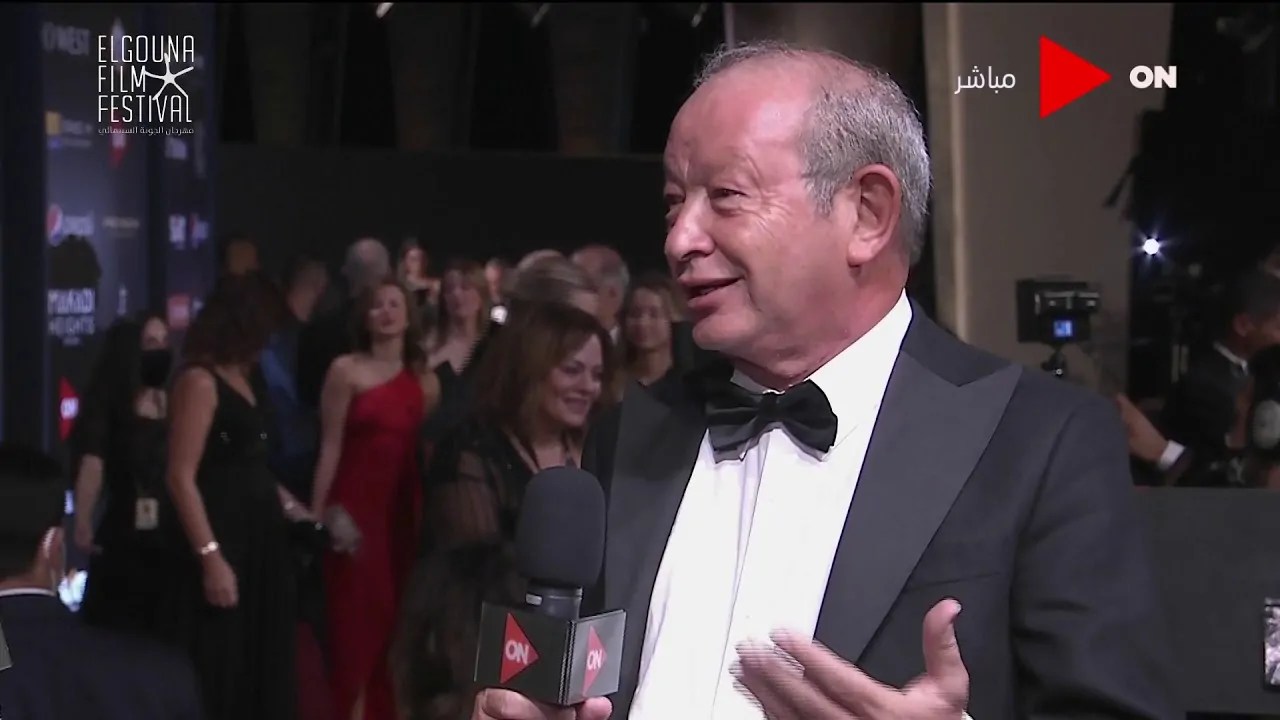 نجيب ساويرس عن مهرجان الجونة ساهم في رفع الوعي بالسينما ولا ننظمه من باب التسلية