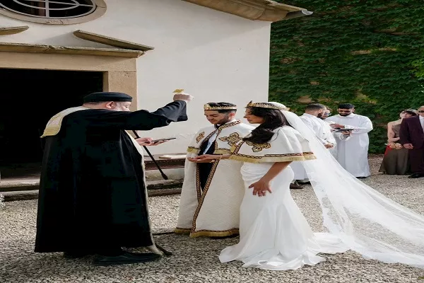 أسرار عن إميلي شاه زوجة الفنان مينا مسعود أمريكية هندية وعمل لها فرح لمدة 3 أيام 4 اليوم القبطي المسيحي لزواج مينا مسعود