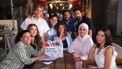 يسرا تواصل تصوير مشاهدها في فيلم الست لما.. صور جديدة