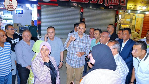 محافظ سوهاج يبحث أعمال لجنة تطوير شارع المحطة والمعاينة على الطبيعة