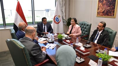 وزير الصحة والسكان يستقبل المدير التنفيذي لمصر بمجموعة البنك الدولي لبحث عدداً من الملفات المشتركة