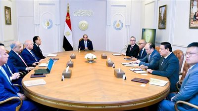 الرئيس السيسى يستقبل شركتى سكاتك النرويجية وصنجرو الصينية للتعاون من أجل تعزيز الاستثمارات الأجنبية