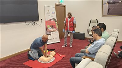 وزارة الصحة تُكمل المرحلة السادسة من تدريب العاملين على أجهزة إزالة الرجفان القلبي