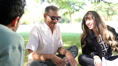 بصور جديدة من الكواليس.. فرح الزاهد تشوق الجمهور لـ مسلسل لينك مع سيد رجب