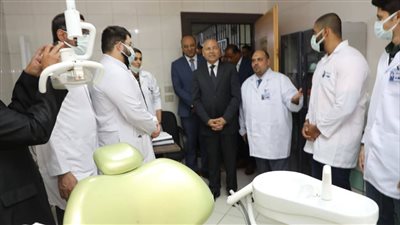 محافظ القاهرة يفتتح معهد التمريض بنين بمستشفى روض الفرج العام