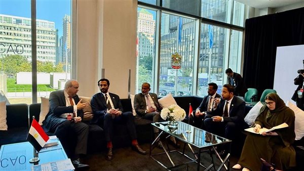 تعزيز التعاون المصري – الإماراتي في مجال الطيران المدني خلال اجتماعات “الإيكاو” بمونتريال