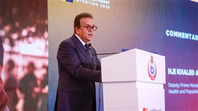 وزير الصحة: إجراء 60.5 مليون فحص لطلاب المدارس ضمن مبادرة رئيس الجمهورية للكشف المبكر عن الأنيميا والسمنة والتقزم