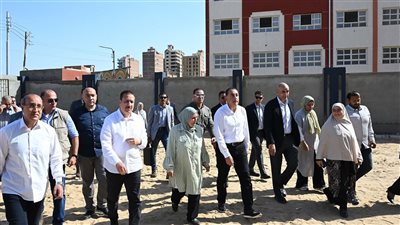 رئيس الوزراء يتفقد أعمال إنشاء المدرسة المصرية اليابانية الجديدة بمحافظة المنوفية