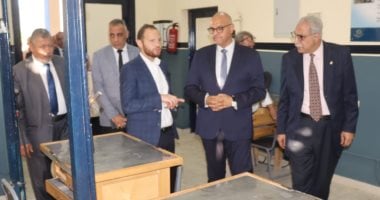 محافظ القليوبية يتفقد مدرسة “إيجيبت جولد” للتكنولوجيا التطبيقية للحُلى والمجوهرات بالعبور