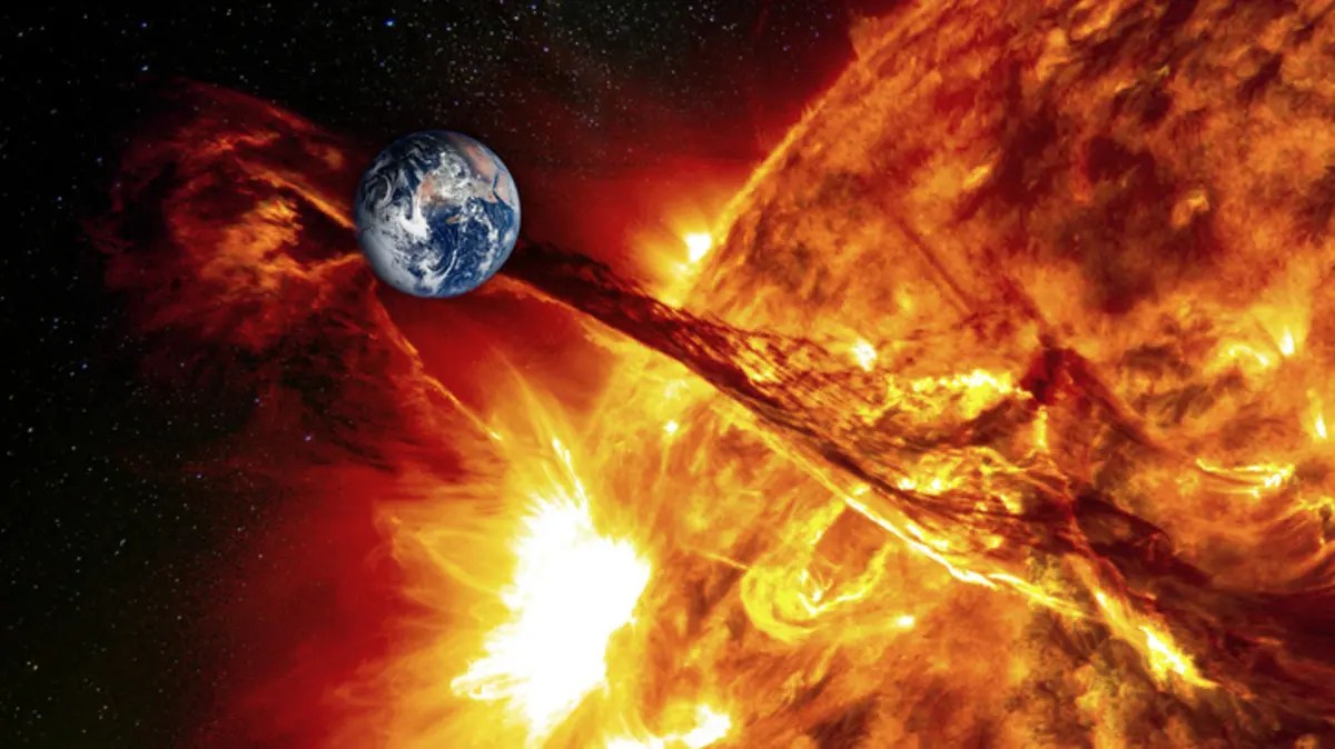 عاصفة جيومغناطيسية تؤثر على الأرض اليوم اعرف تفاصيل الظاهرة